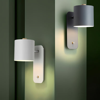 Luminao | Modern LED Wall Lamp with Built-in Switch – Sleek Design for Soft Illumination 4