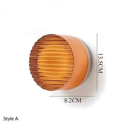 HaloGlow – Round LED Wall Light with Soft Illumination – Modern Design for Elegant Spaces 4