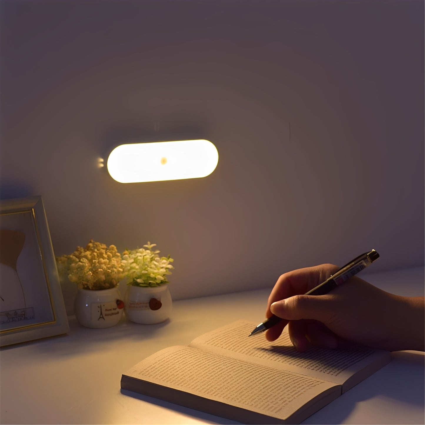 Movilux – Rechargeable LED Wall Lamp with Motion Sensor & Warm Light – Versatile Lighting Solution for Any Space 3
