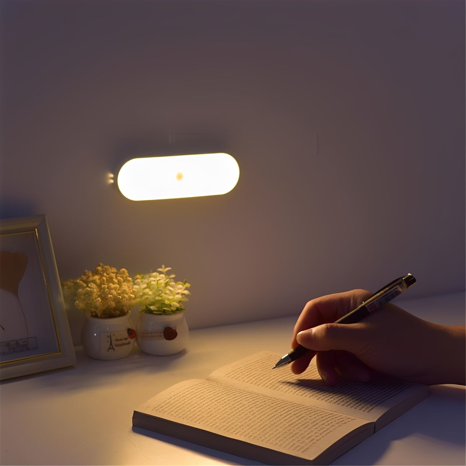 Movilux – Rechargeable LED Wall Lamp with Motion Sensor & Warm Light – Versatile Lighting Solution for Any Space 3