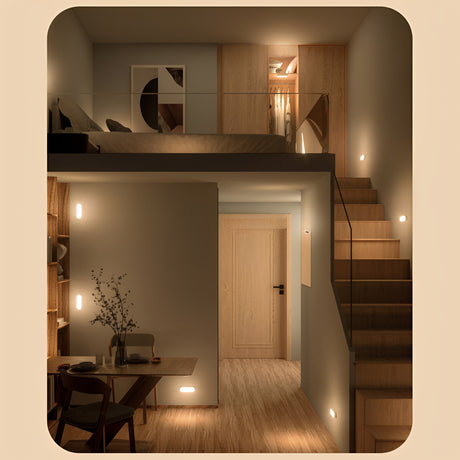 Movilux – Rechargeable LED Wall Lamp with Motion Sensor & Warm Light – Versatile Lighting Solution for Any Space 6