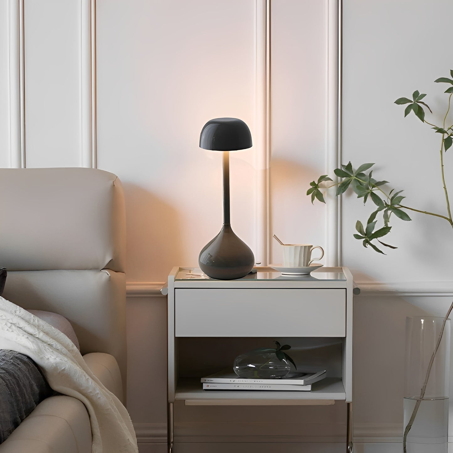 MushLume – Wireless Dimmable LED Mushroom Lamp with Touch Control – Modern Mood Lighting for Any Space 10