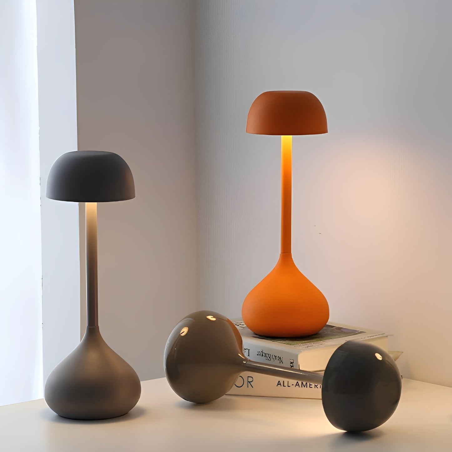 MushLume – Wireless Dimmable LED Mushroom Lamp with Touch Control – Modern Mood Lighting for Any Space 11