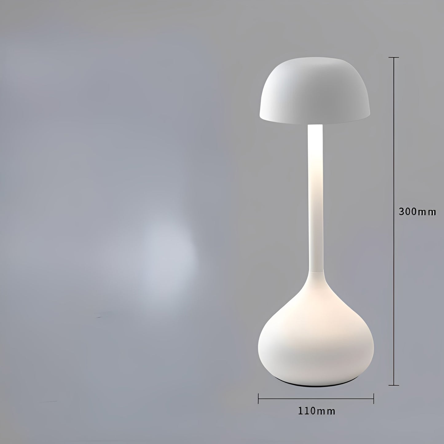 MushLume – Wireless Dimmable LED Mushroom Lamp with Touch Control – Modern Mood Lighting for Any Space 2