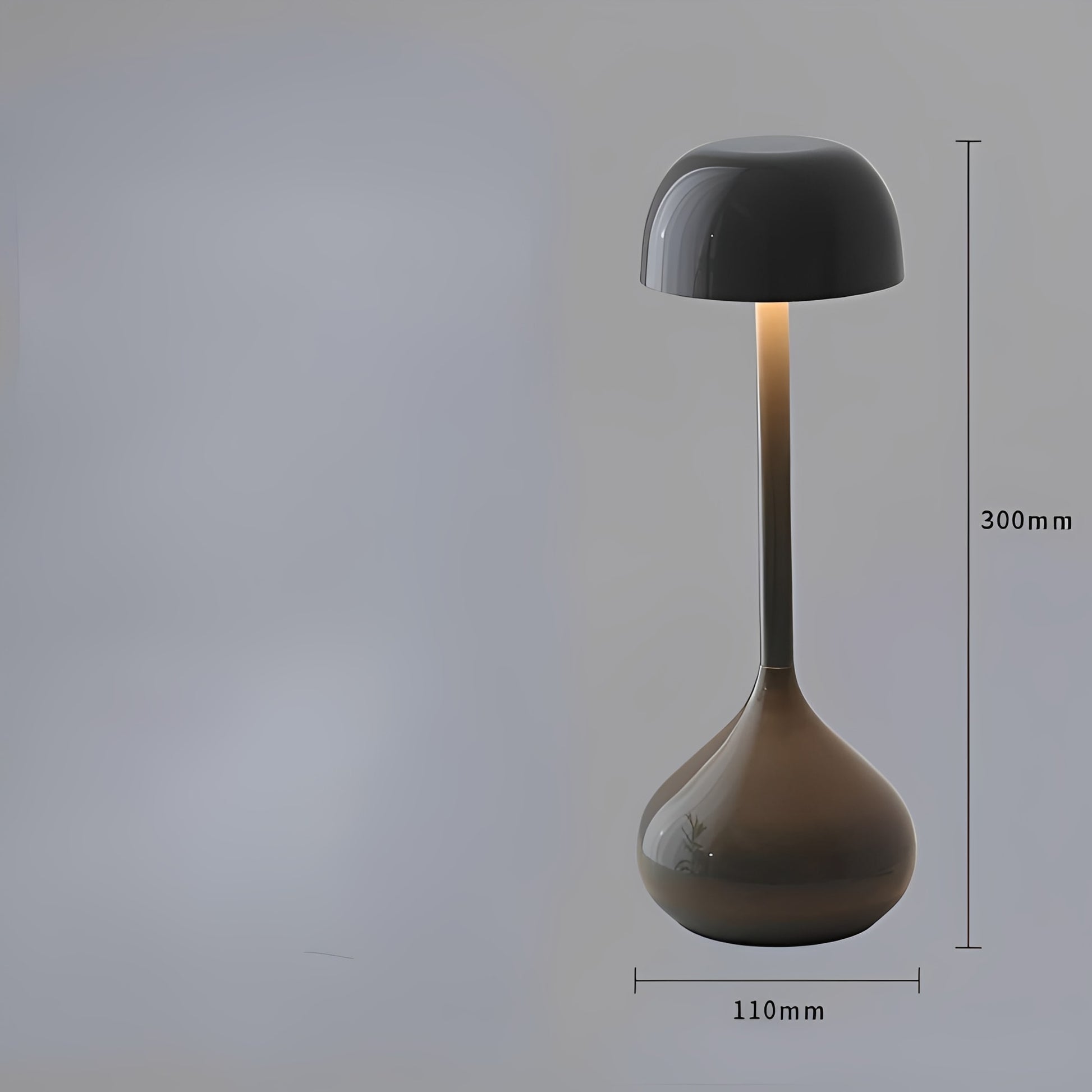 MushLume – Wireless Dimmable LED Mushroom Lamp with Touch Control – Modern Mood Lighting for Any Space 4