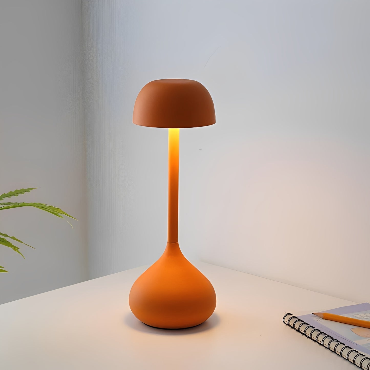 MushLume – Wireless Dimmable LED Mushroom Lamp with Touch Control – Modern Mood Lighting for Any Space 9