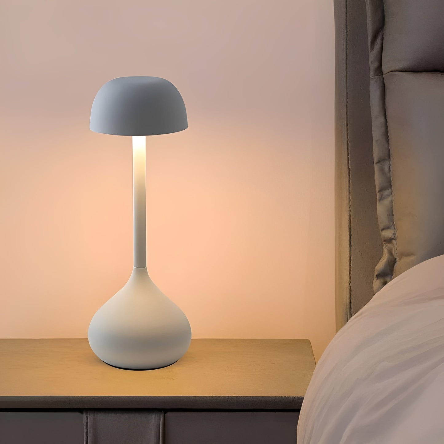 MushLume – Wireless Dimmable LED Mushroom Lamp with Touch Control – Modern Mood Lighting for Any Space 1
