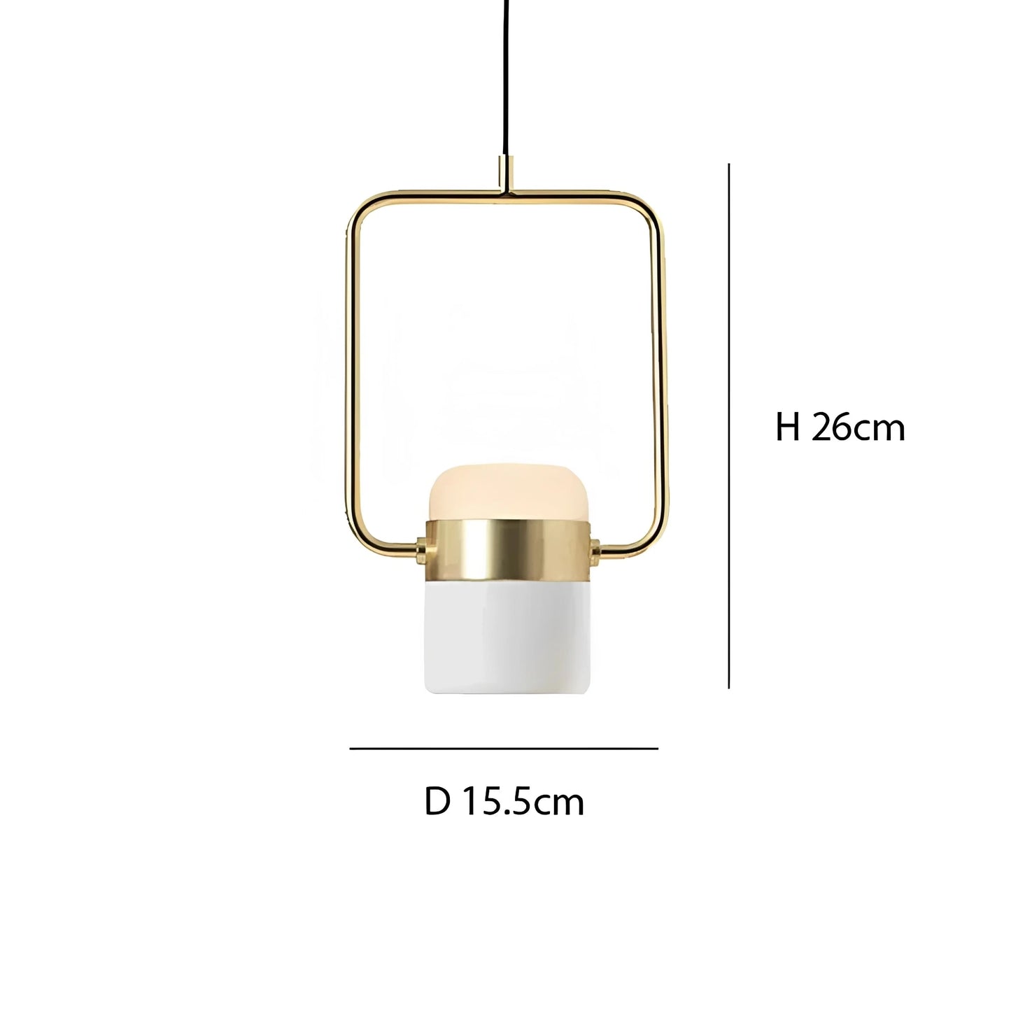 Scandinavian Pendant Light – Metal & Glass Design with Integrated LED – Elegant Illumination for Modern Spaces 10