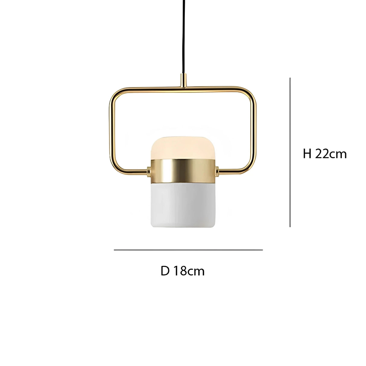 Scandinavian Pendant Light – Metal & Glass Design with Integrated LED – Elegant Illumination for Modern Spaces 11