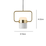Scandinavian Pendant Light – Metal & Glass Design with Integrated LED – Elegant Illumination for Modern Spaces 11