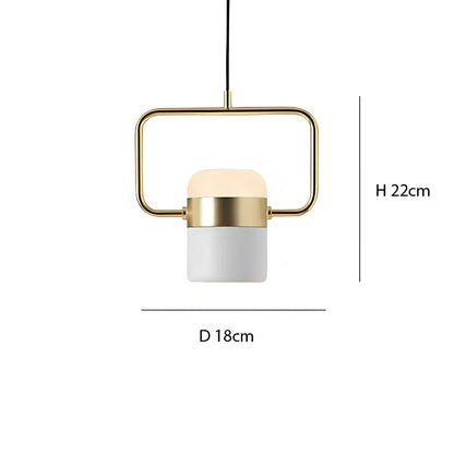 Scandinavian Pendant Light – Metal & Glass Design with Integrated LED – Elegant Illumination for Modern Spaces 11