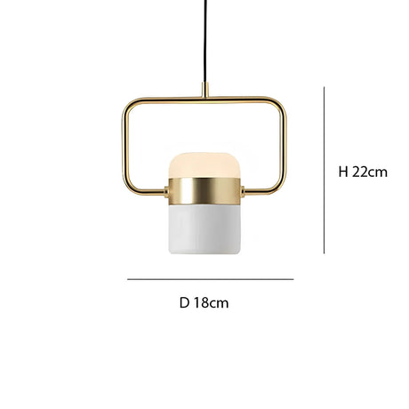 Scandinavian Pendant Light – Metal & Glass Design with Integrated LED – Elegant Illumination for Modern Spaces 11