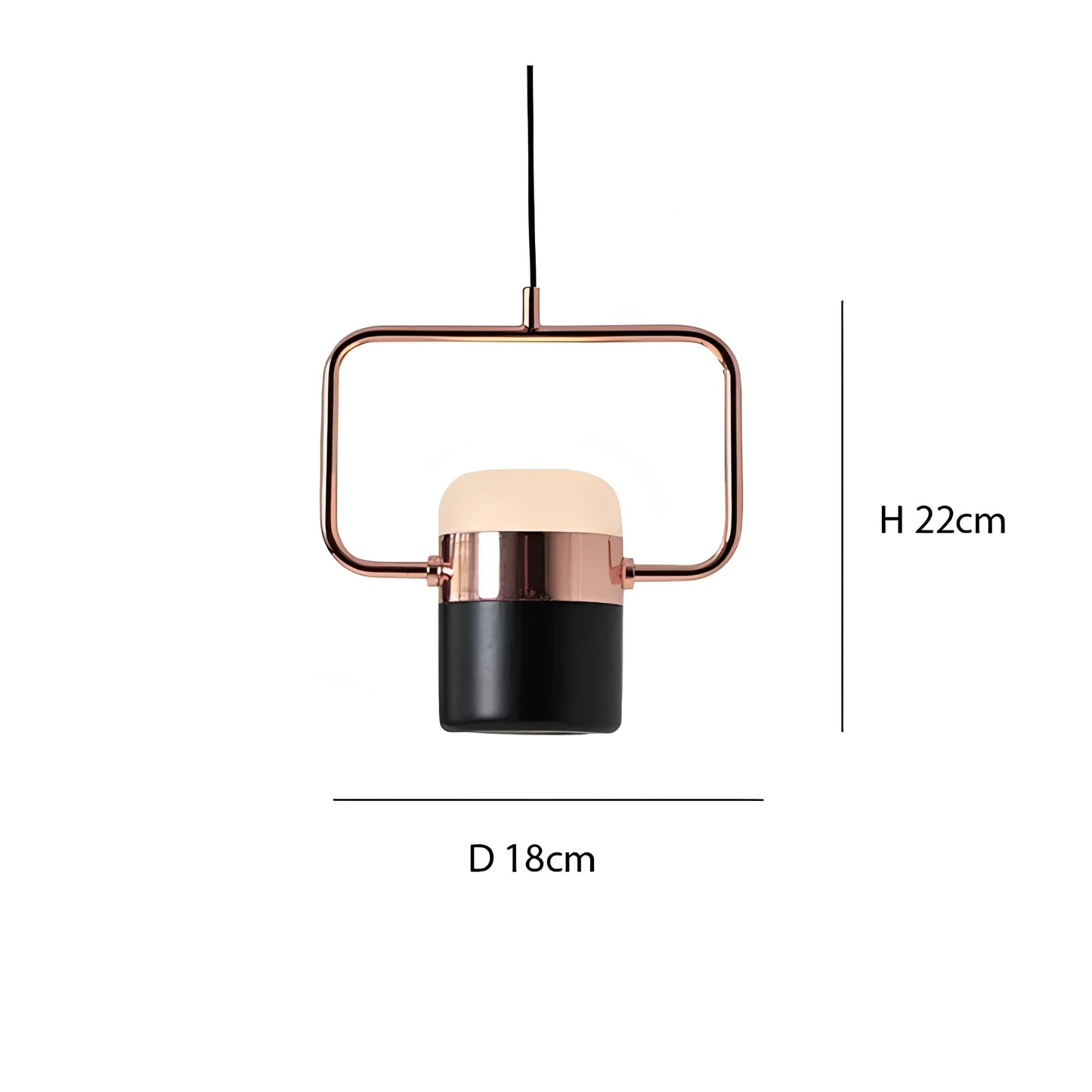 Scandinavian Pendant Light – Metal & Glass Design with Integrated LED – Elegant Illumination for Modern Spaces 13