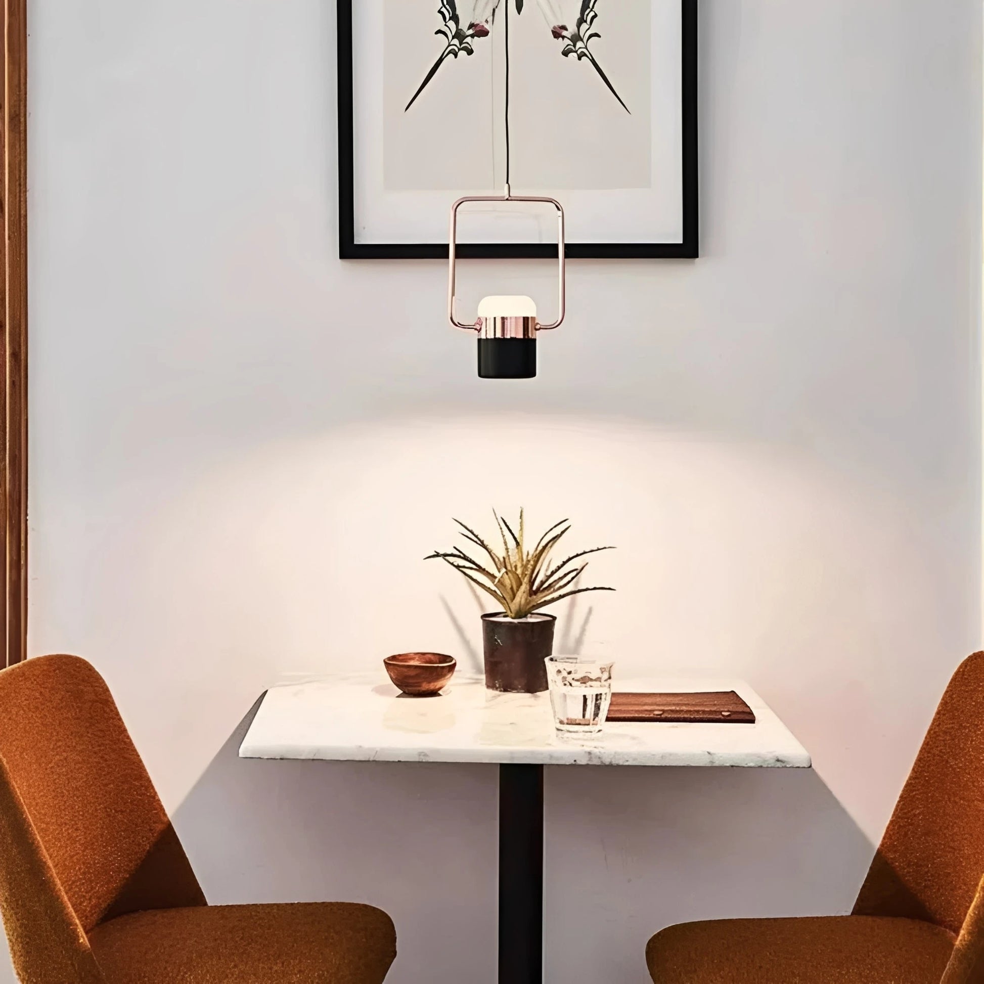 Scandinavian Pendant Light – Metal & Glass Design with Integrated LED – Elegant Illumination for Modern Spaces 1