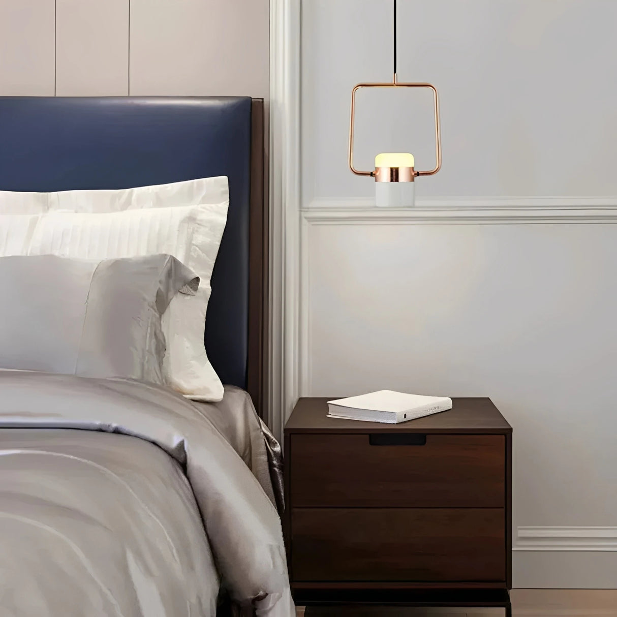 Scandinavian Pendant Light – Metal & Glass Design with Integrated LED – Elegant Illumination for Modern Spaces 3