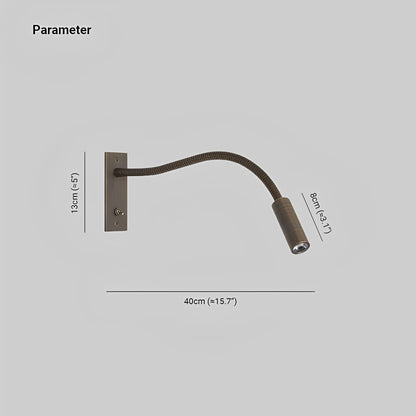 Navo | Adjustable Wall Spotlight with Integrated LED – Minimalist Design for Precise Lighting 4