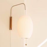 Japandi Lantern Wall Sconce
