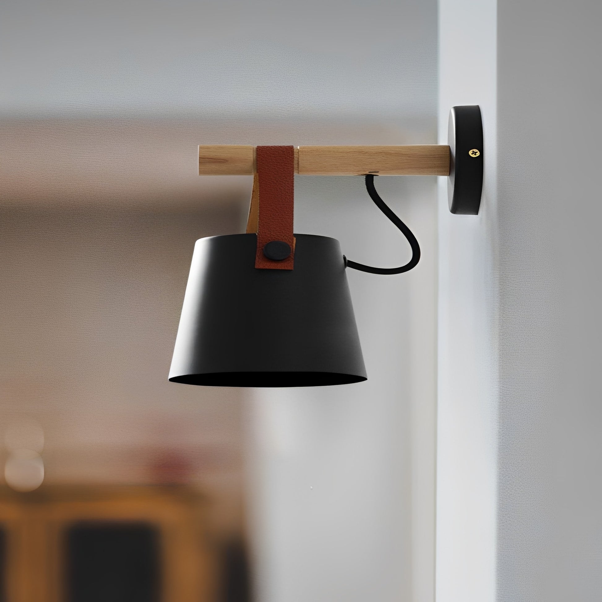 Norluma | Wooden Wall Lamp with Minimalist Design – Perfect for Cozy Ambiance 3