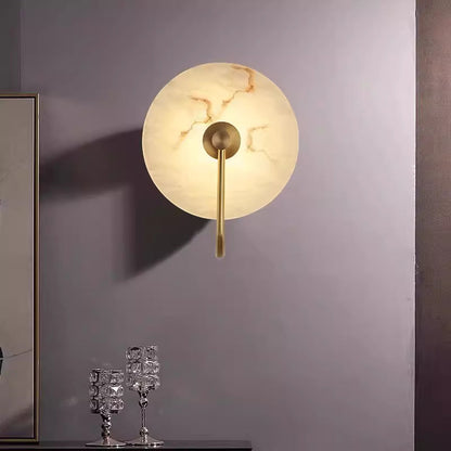 Aurelia Alabaster Wall Sconce