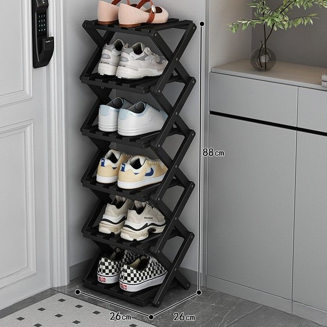 Elara Wooden Shoe Organizer