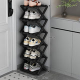 Elara Wooden Shoe Organizer