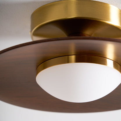 Aethera Wood Pendant Light Minimal