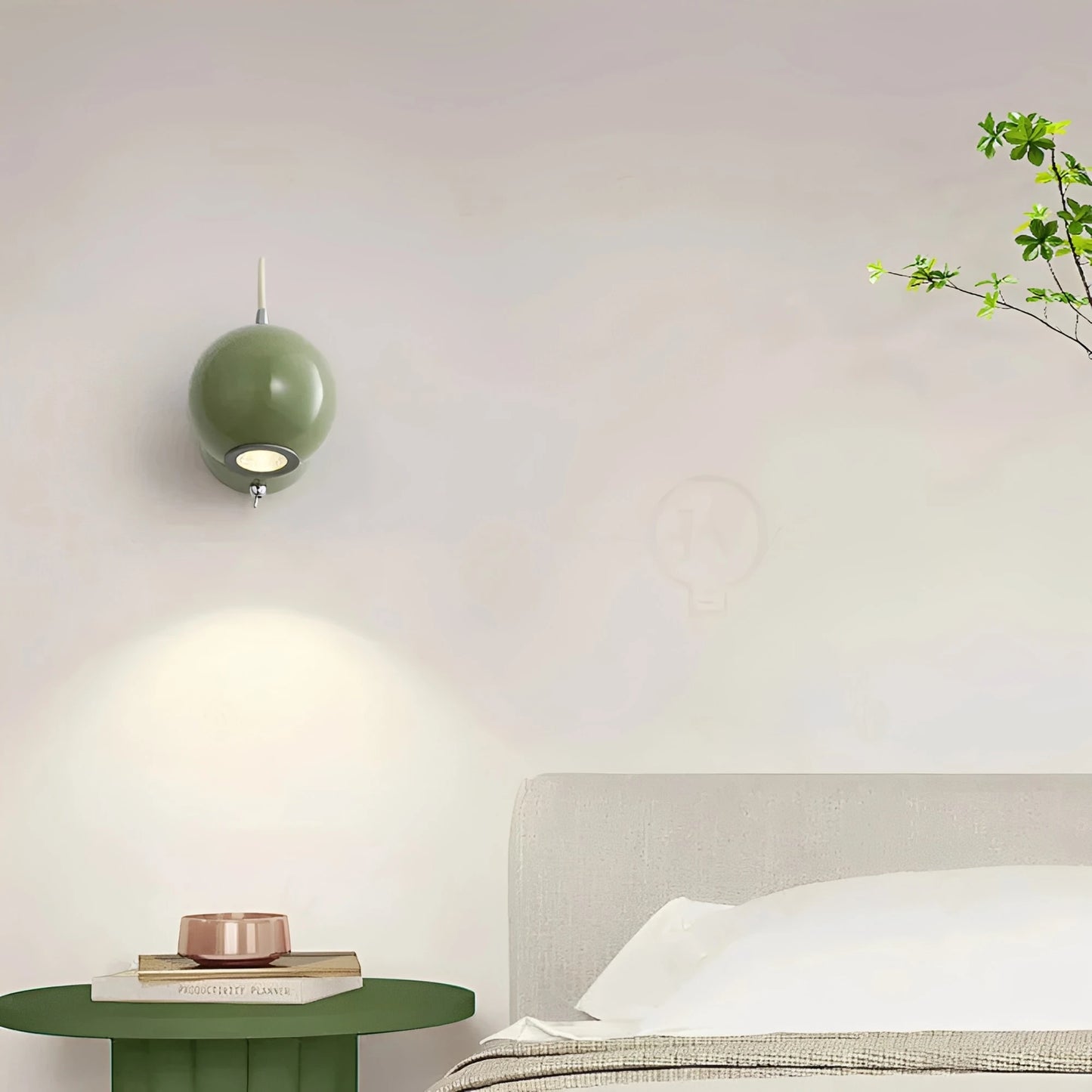 Orbella | Modern Wall Light with Elegant Round Diffuser – Stylish Ambient Lighting for Any Room 5