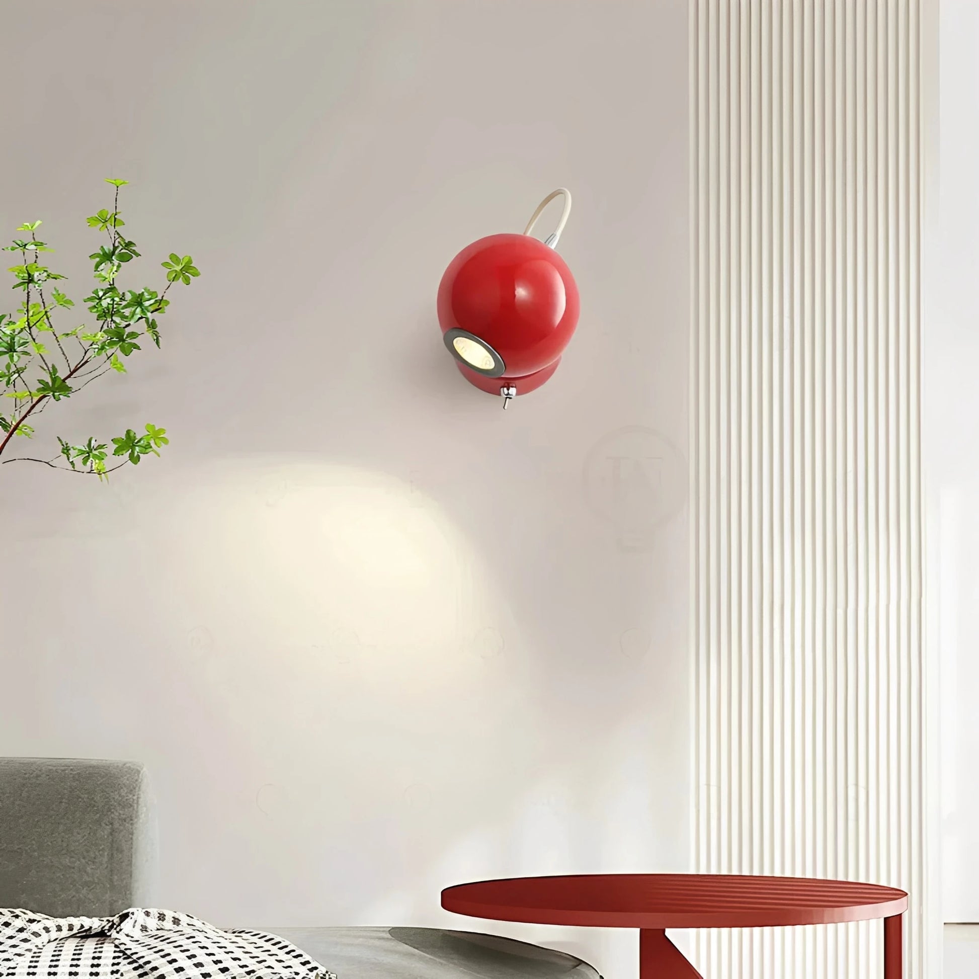 Orbella | Modern Wall Light with Elegant Round Diffuser – Stylish Ambient Lighting for Any Room 6
