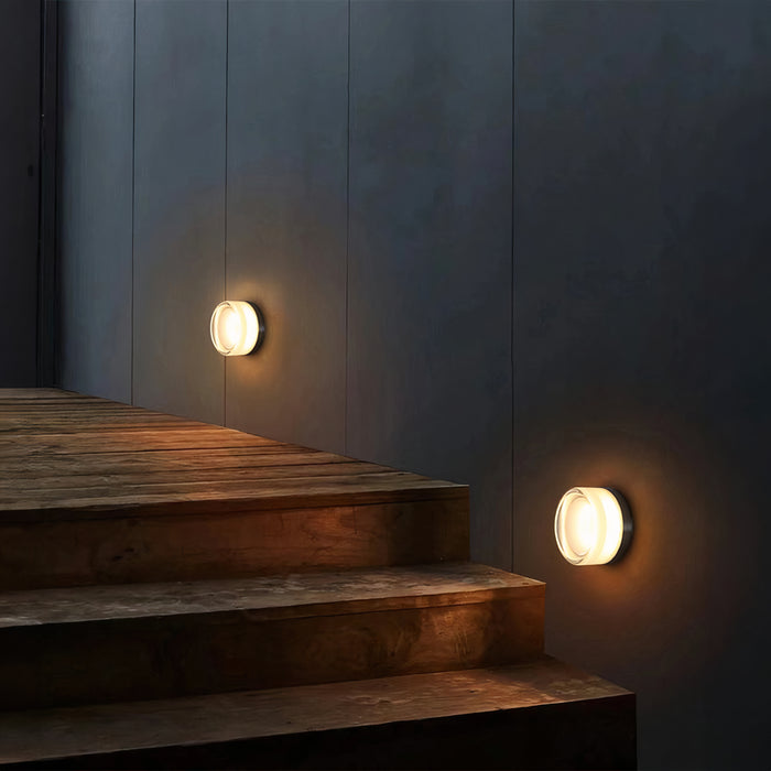 Dimpl | Wall Light Sconce with Softly Diffused LED Illumination – Modern Design for Cozy Atmosphere in Any Room 4