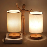 Organic Glow Lamp – Wooden Bedside Lamp with Dimmable Lighting – Remote Control for Cozy Ambiance 3