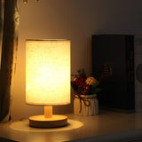 Organic Glow Lamp – Wooden Bedside Lamp with Dimmable Lighting – Remote Control for Cozy Ambiance 6
