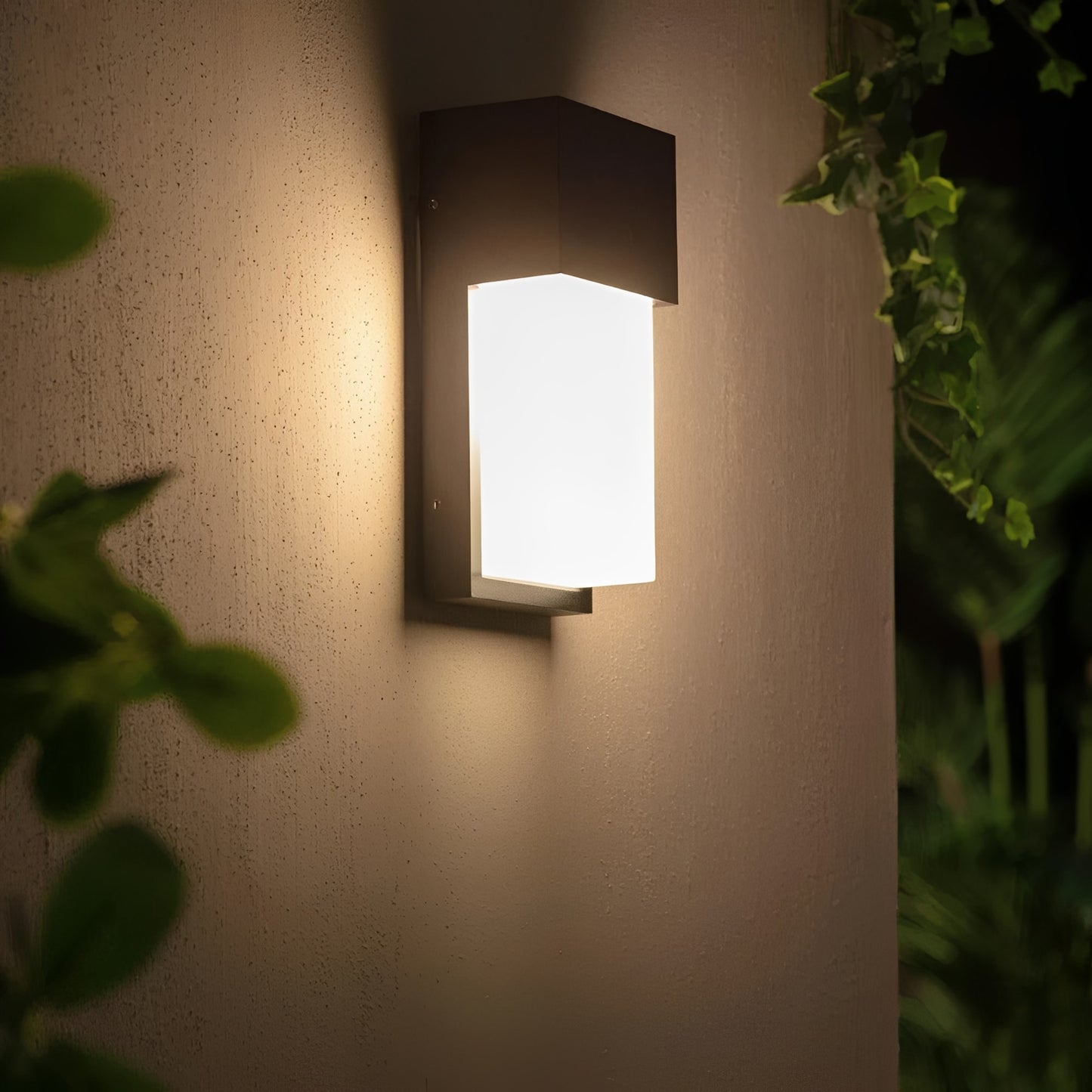 Elegant Outdoor Wall Light with Soft Diffuser - IP54 Waterproof Sconce for Patios and Entrances 1