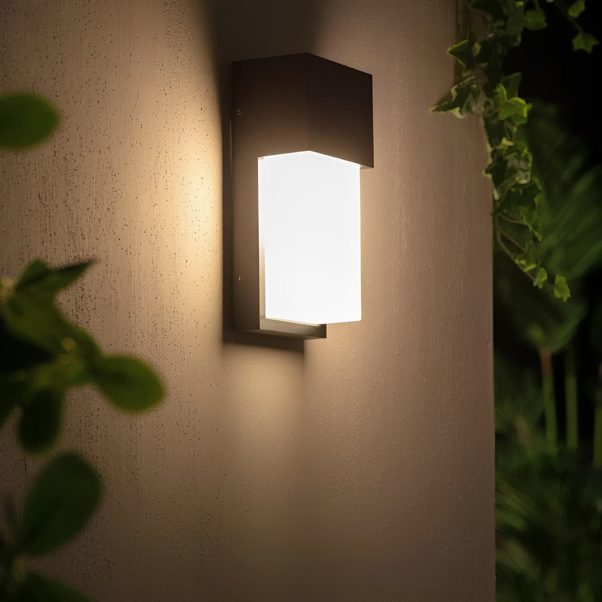 Elegant Outdoor Wall Light with Soft Diffuser - IP54 Waterproof Sconce for Patios and Entrances 1