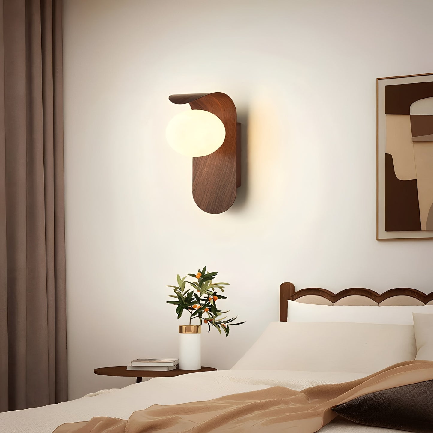 Orlume | Elegant Wall Lamp with Matte Black Finish & Gold Accents – Modern Lighting for Stylish Interiors 1