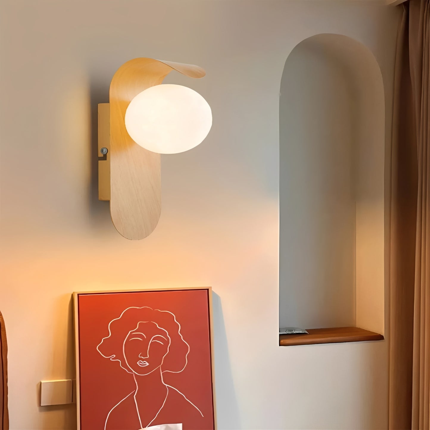 Orlume | Elegant Wall Lamp with Matte Black Finish & Gold Accents – Modern Lighting for Stylish Interiors 8