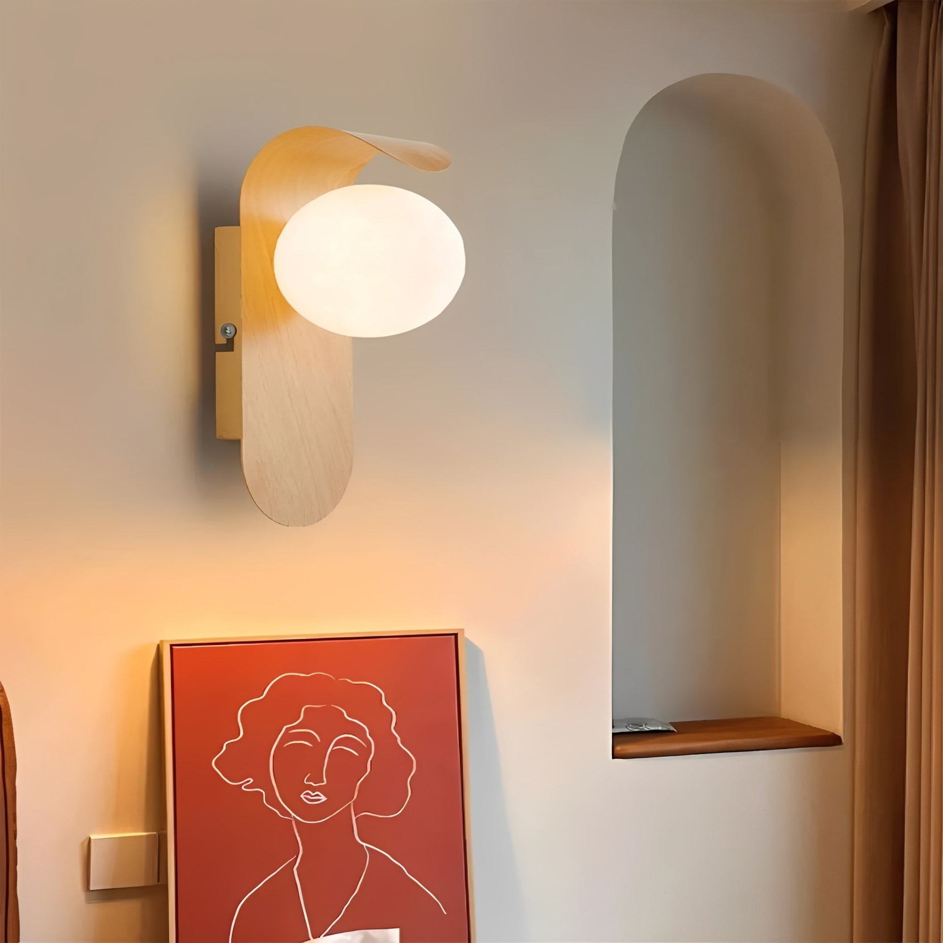 Orlume | Elegant Wall Lamp with Matte Black Finish & Gold Accents – Modern Lighting for Stylish Interiors 8