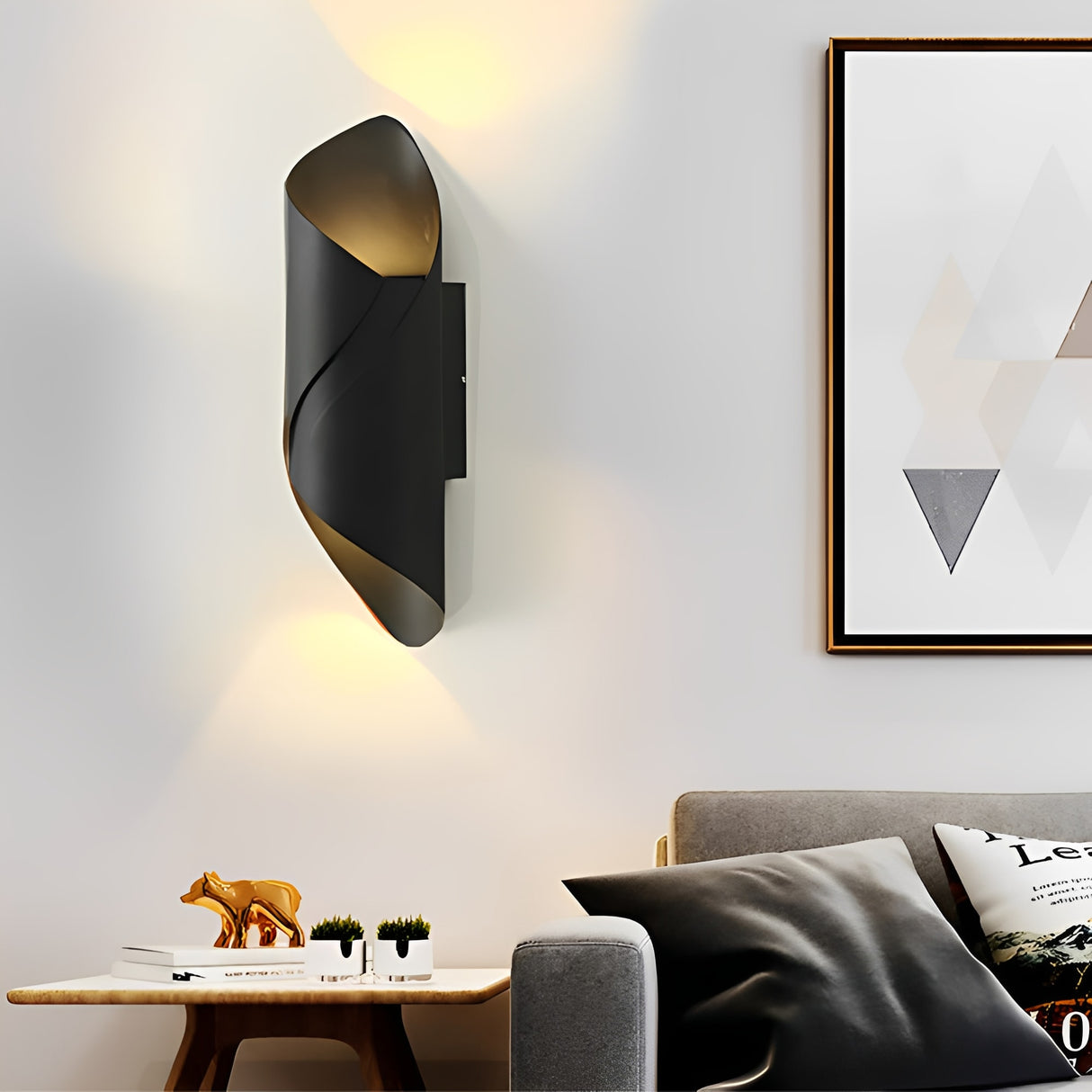 Elegant LED Wall Light – Modern Outdoor Illumination with IP65 Waterproof Rating for Year-Round Use 2