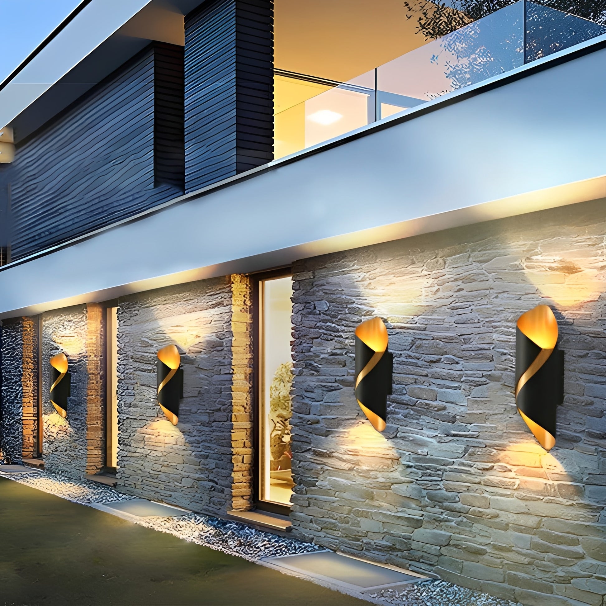 Elegant LED Wall Light – Modern Outdoor Illumination with IP65 Waterproof Rating for Year-Round Use 4