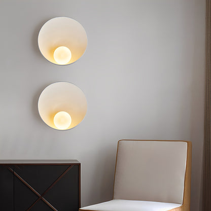 Ovelo | Modern Round Wall Light with Minimalist Design & Soft Ambient Glow for Versatile Spaces 1