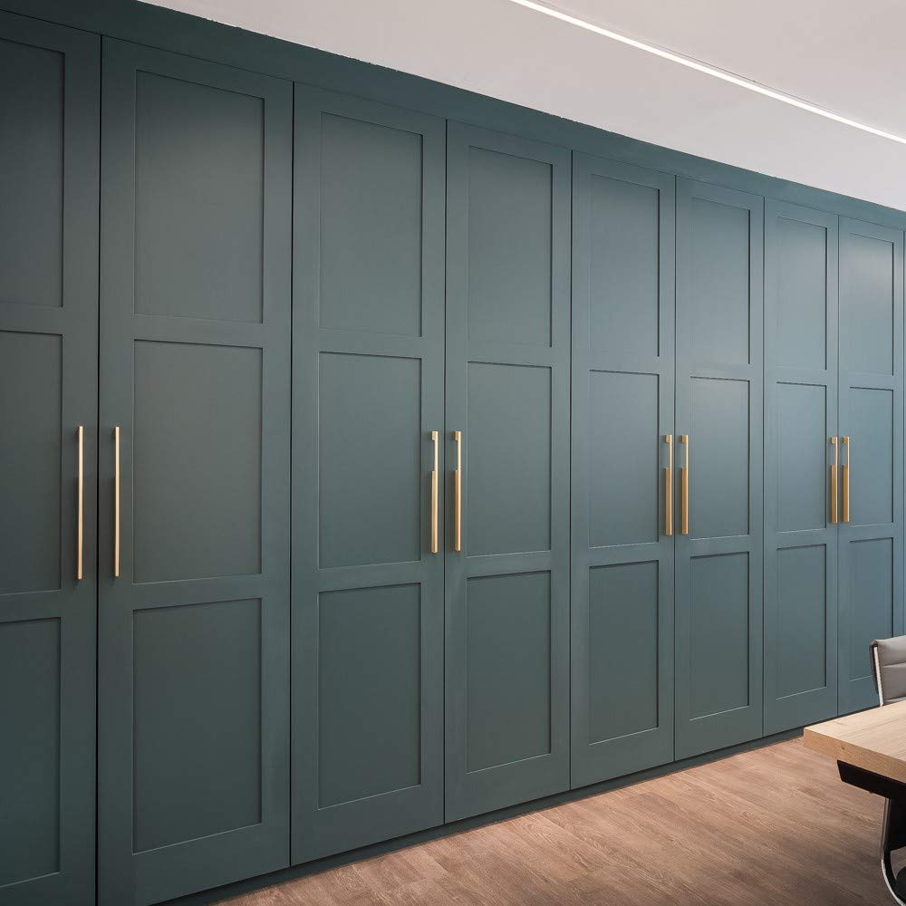 Luxura Brushed Brass Cabinet Handles - Decorative Pulls in Multiple Sizes for Modern Interiors 8