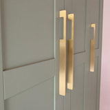 Luxura Brushed Brass Cabinet Handles - Decorative Pulls in Multiple Sizes for Modern Interiors 9