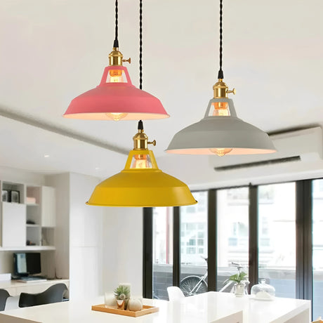 Vintage Pendant Light – Retro Design with Glossy Finish – Cozy Illumination for Home Decor 13