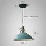 Vintage Pendant Light – Retro Design with Glossy Finish – Cozy Illumination for Home Decor 15