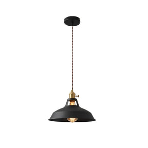 Vintage Pendant Light – Retro Design with Glossy Finish – Cozy Illumination for Home Decor 1