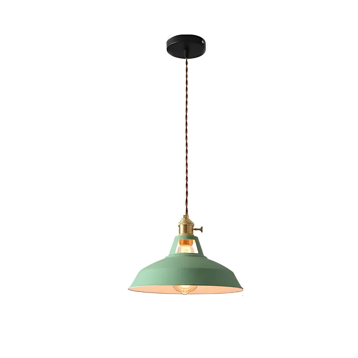 Vintage Pendant Light – Retro Design with Glossy Finish – Cozy Illumination for Home Decor 3