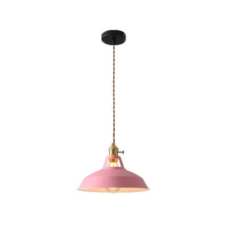 Vintage Pendant Light – Retro Design with Glossy Finish – Cozy Illumination for Home Decor 4