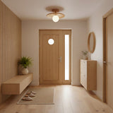Nordic Wood Floating Silhouette Ceiling Light