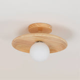 Nordic Wood Floating Silhouette Ceiling Light