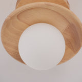Nordic Wood Floating Silhouette Ceiling Light
