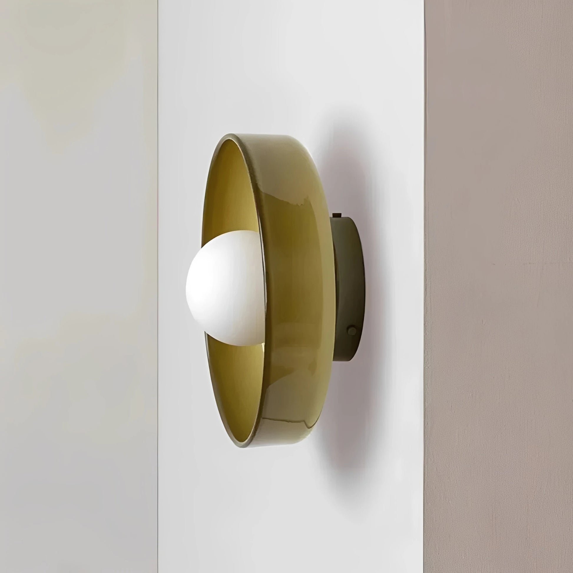 PureGlow | Minimalist Glass Ceiling Light with Warm Ambient Lighting – Elegant Design for Modern Interiors 5